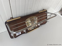 Muurkapstok met spiegel - afbeelding 2 van  4