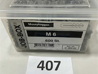 Muurpluggen m6 600 stuks - afbeelding 2 van  3