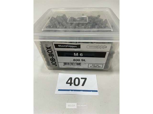 Muurpluggen m6 600 stuks - afbeelding 1 van  3