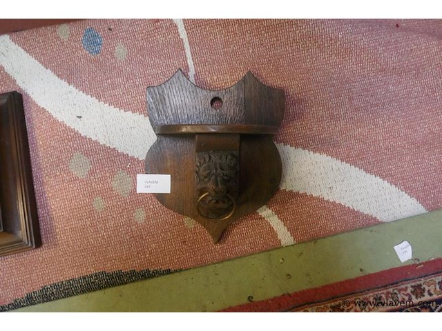 Muurtafeltje in hout - afbeelding 1 van  1