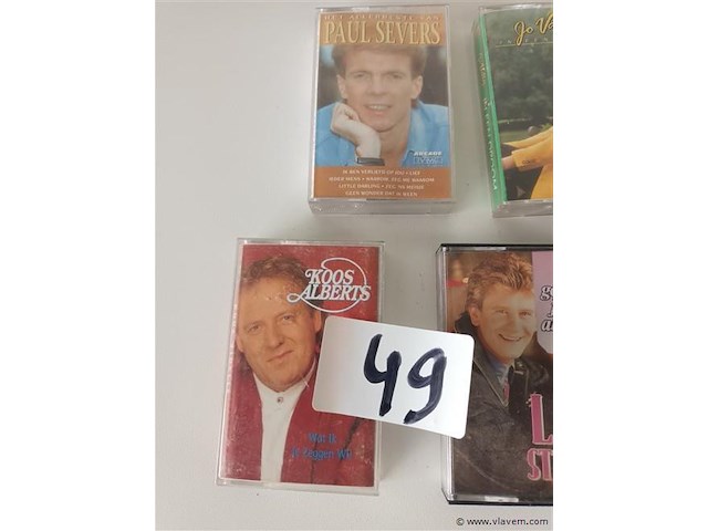 Muziek cassettes. 5 stuks. - afbeelding 3 van  3