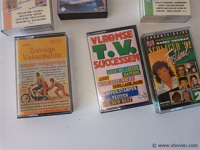 Muziek cassettes. 8 stuks - afbeelding 2 van  4