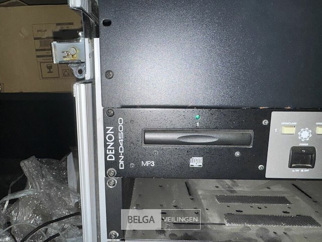 Muziek instalatie in flightcase - afbeelding 4 van  12