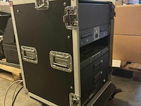 Muziek instalatie in flightcase - afbeelding 8 van  12