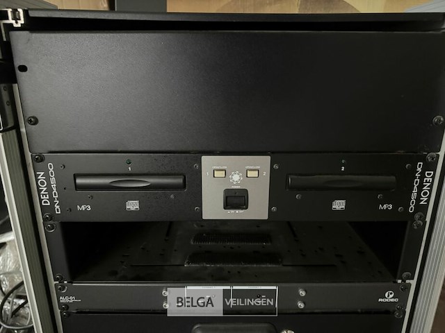 Muziek instalatie in flightcase - afbeelding 12 van  12