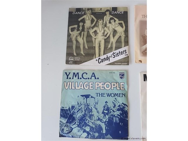 Muziek singles. 5 stuks - afbeelding 2 van  4