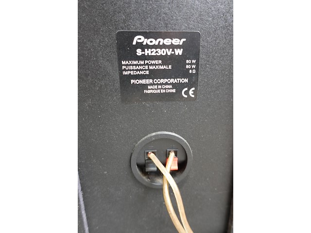 Muziek versterker + 2x box pioneer - afbeelding 3 van  11