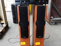 Muziek versterker + 2x box pioneer - afbeelding 1 van  11