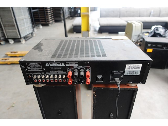 Muziek versterker + 2x box pioneer - afbeelding 7 van  11