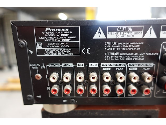 Muziek versterker + 2x box pioneer - afbeelding 8 van  11