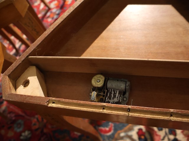 Muziekdoos bijzettafel (x6) - afbeelding 6 van  7