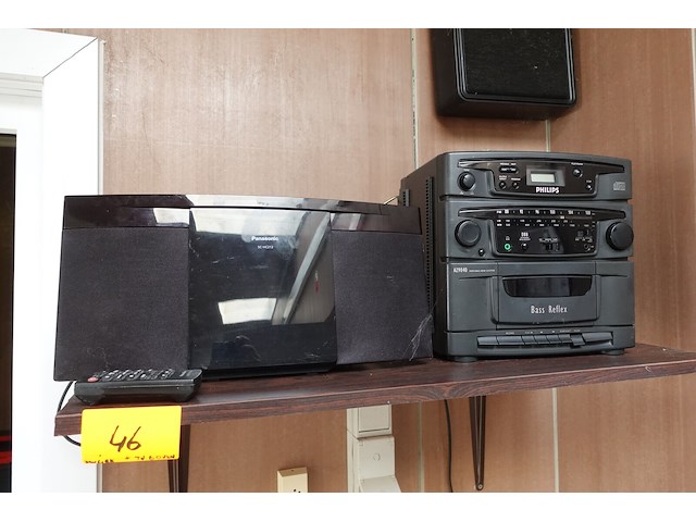 Muziekinstallatie + boxen philips - afbeelding 5 van  12