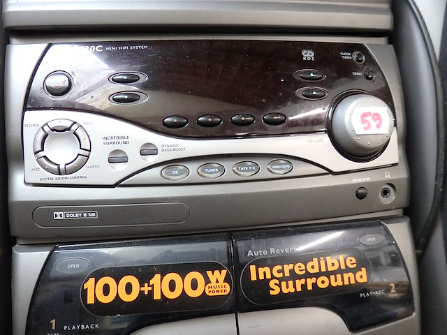 Muziekinstallatie philips - afbeelding 2 van  2