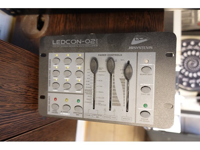 Muziekinstallatie rodec ledcon xl jbsystems - afbeelding 13 van  16