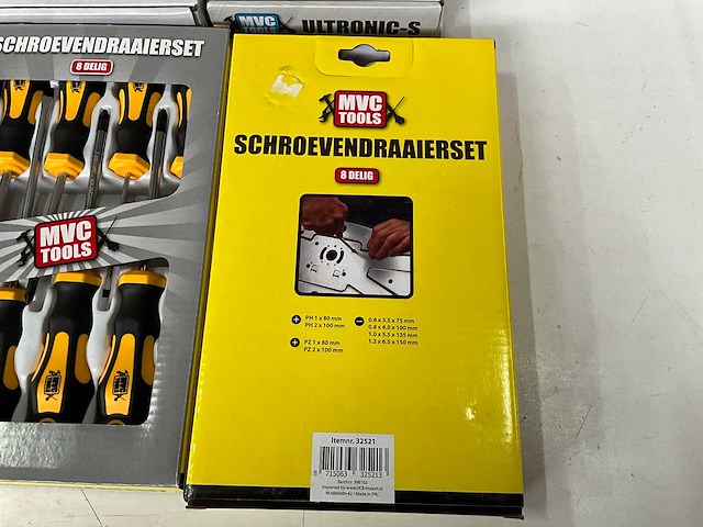Mvc tools schroevendraaier set (8x) - afbeelding 5 van  5