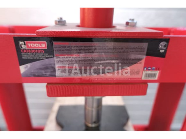 Mw tools handmatige hydraulische pers cat83010ts - afbeelding 3 van  8
