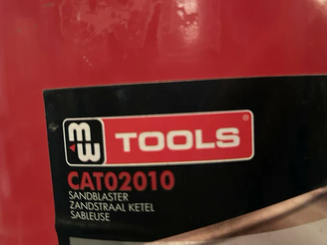 Mw tools zandstraalketel - afbeelding 1 van  4