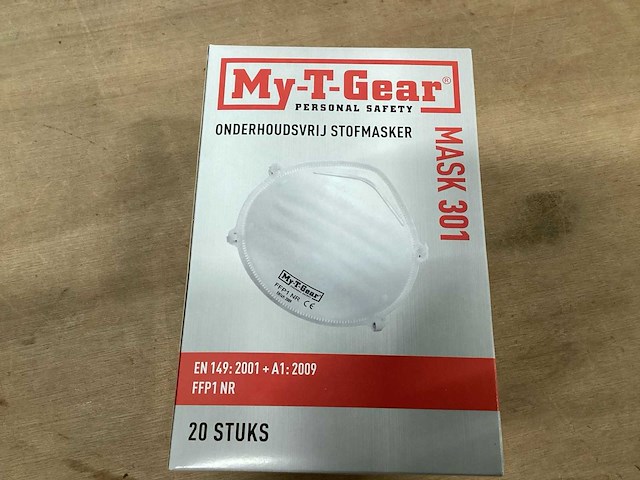 My-t-gear mondmasker 20 stuks in een doos (7x) - afbeelding 1 van  4