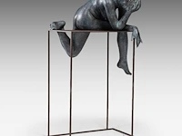 Myriam eyckens (1938), 'amazing', bronze sculpture on a metal stand, 2013 110 x 75 x 60 cm. (43.31 x 29.53 x 23.62 in.) - afbeelding 4 van  11