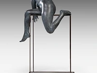 Myriam eyckens (1938), 'amazing', bronze sculpture on a metal stand, 2013 110 x 75 x 60 cm. (43.31 x 29.53 x 23.62 in.) - afbeelding 6 van  11
