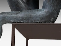 Myriam eyckens (1938), 'amazing', bronze sculpture on a metal stand, 2013 110 x 75 x 60 cm. (43.31 x 29.53 x 23.62 in.) - afbeelding 8 van  11