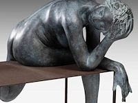 Myriam eyckens (1938), 'amazing', bronze sculpture on a metal stand, 2013 110 x 75 x 60 cm. (43.31 x 29.53 x 23.62 in.) - afbeelding 10 van  11