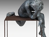 Myriam eyckens (1938), 'amazing', bronze sculpture on a metal stand, 2013 110 x 75 x 60 cm. (43.31 x 29.53 x 23.62 in.) - afbeelding 11 van  11