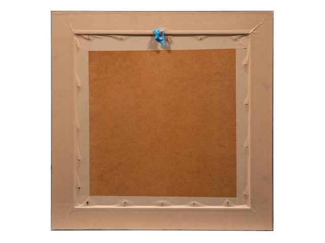 Myriam eykens (1938), untitled, 1993, gouache on paper 32 x 32 cm. (12.59 x 12.59 in.), frame: 63.5 x 63.5 cm. (25 x 25 in.) - afbeelding 3 van  4
