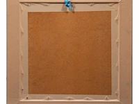Myriam eykens (1938), untitled, 1993, gouache on paper 32 x 32 cm. (12.59 x 12.59 in.), frame: 63.5 x 63.5 cm. (25 x 25 in.) - afbeelding 3 van  4