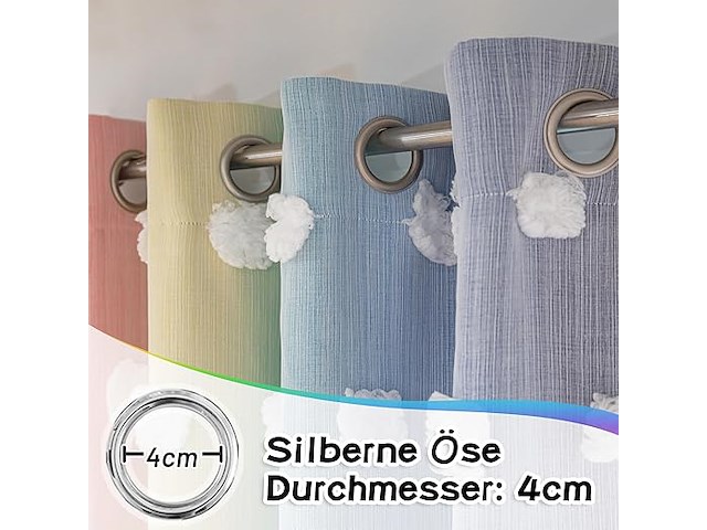 Mysky home kinderkamergordijnen - afbeelding 3 van  5