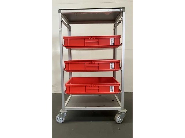 N/a - etagewagen - shelf trolley (7x) - afbeelding 3 van  5