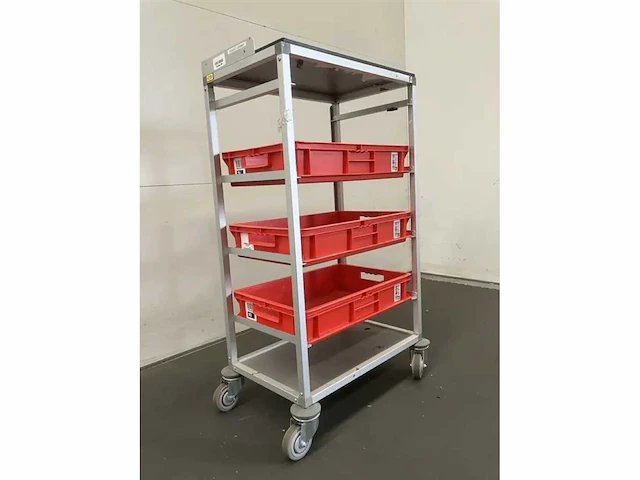 N/a - etagewagen - shelf trolley (7x) - afbeelding 1 van  5