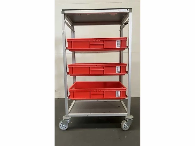 N/a - etagewagen - shelf trolley (7x) - afbeelding 3 van  5