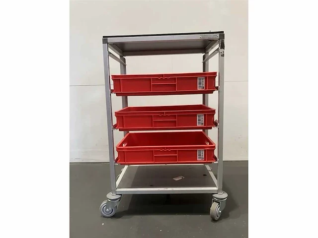 N/a - etagewagen - shelf trolley (7x) - afbeelding 3 van  5