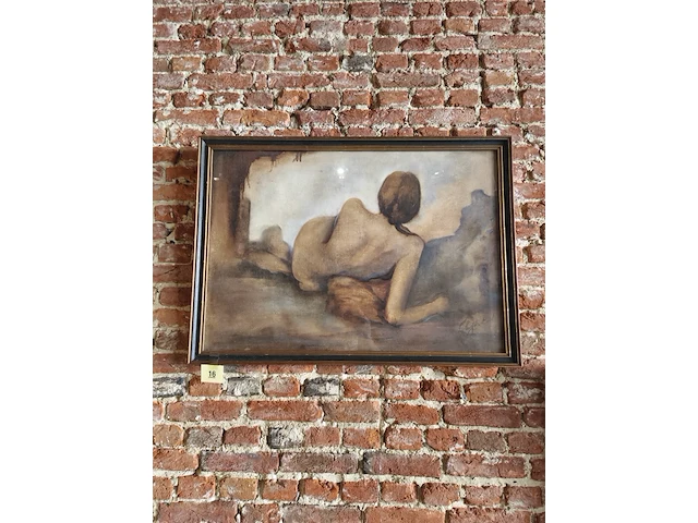 Naaktstudie - afbeelding 1 van  3