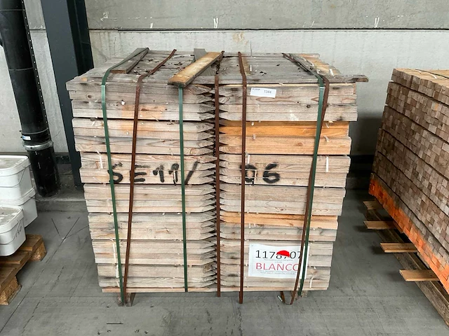 Naaldhout piket palen - afbeelding 3 van  4