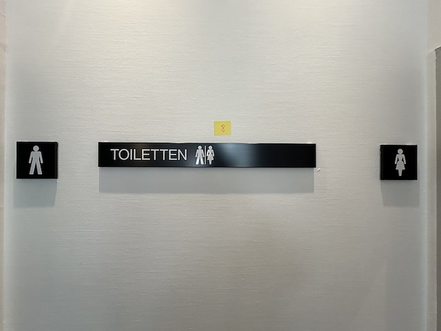 Naambordjes toilet - afbeelding 1 van  1