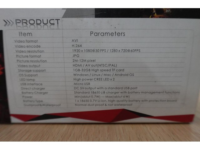 Nachtcamera sns - afbeelding 2 van  2