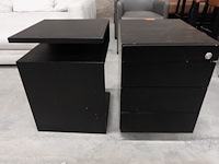 Nachtkastje + bijzettafel - afbeelding 1 van  6