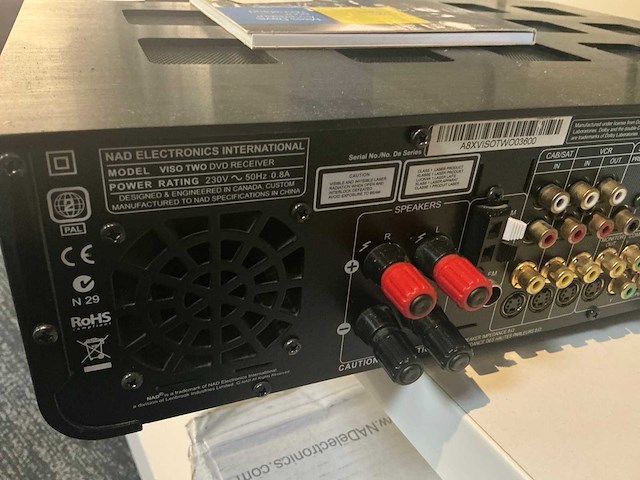 Nad electronics international viso two dvd receiver receiver - afbeelding 4 van  6