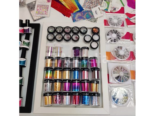 Nagelkolf: nail art & uv/led-gels • 242 ref. • waarde 3546€ - afbeelding 6 van  14