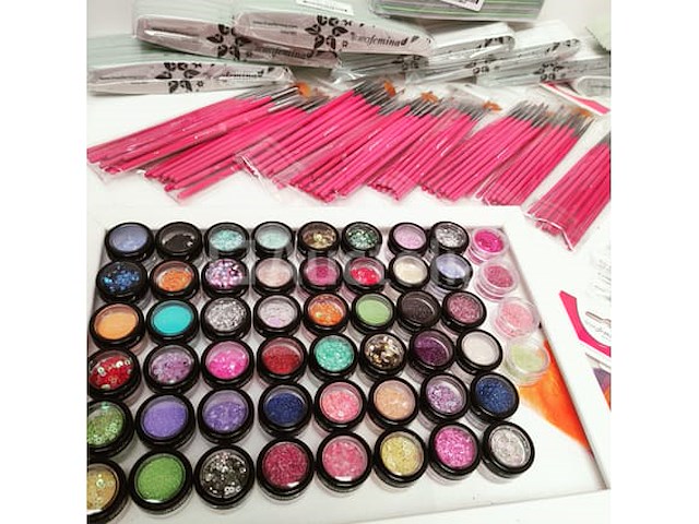 Nagelmateriaal: nail art & uv/led-gels • 450 items • folies - afbeelding 10 van  18