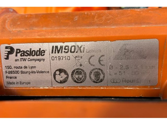 Nagelpistool paslade - afbeelding 9 van  10