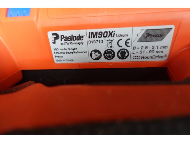 Nagelschieter paslode - afbeelding 2 van  3