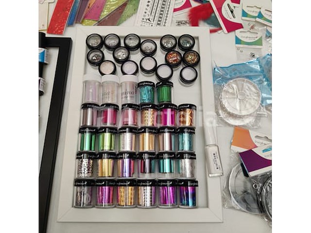 Nagelvoorraad: nail art & uv/led-gels • 396 items • 242 ref. - afbeelding 4 van  19