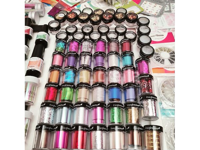 Nagelvoorraad: nail art & uv/led-gels • 425 items • 191 ref. - afbeelding 3 van  20
