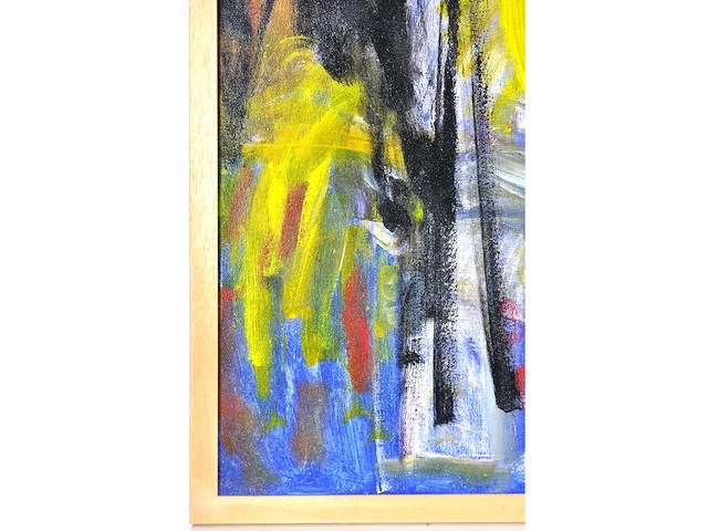 Nahum suwarsita - just walking - gemengde techniek op doek - 70x60 cm - afbeelding 5 van  10