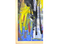Nahum suwarsita - just walking - gemengde techniek op doek - 70x60 cm - afbeelding 5 van  10