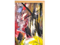 Nahum suwarsita - just walking - gemengde techniek op doek - 70x60 cm - afbeelding 7 van  10