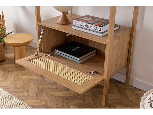 Nala 75 boekenplank | essenhouten body | natuurlijk - afbeelding 4 van  7